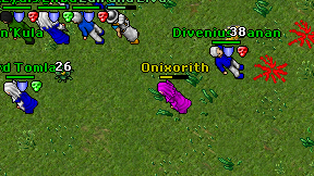 Onixorith on screen
