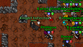 Knight Infectus on screen