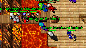 Masterer Archers on screen
