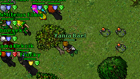 Yania Bael on screen