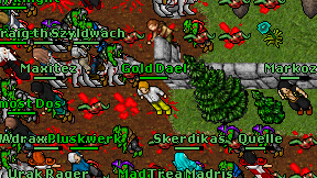 Gold Dael on screen
