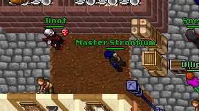Master Strontium on screen