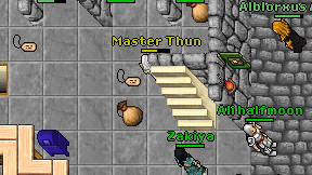 Master Thun on screen