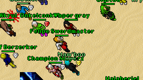 Felipe Swordmaster on screen