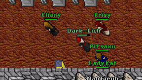 Dark-Lich on screen