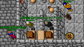 Knight of Fang on screen