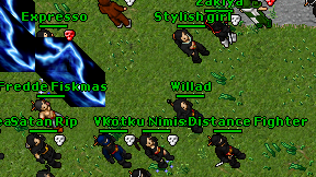 Nimis Distance Fighter on screen