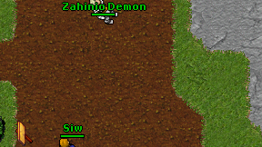 Zahinio Demon on screen