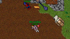 Druidie on screen