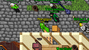 Megipo on screen