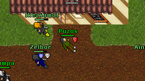 Puzos on screen