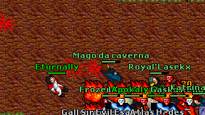 Mago da caverna on screen
