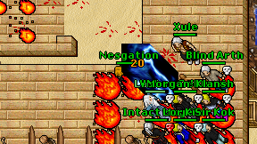 Nesgation on screen