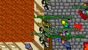 Lady Val Kyri on screen