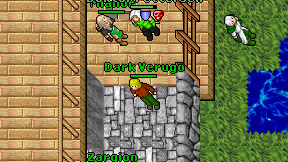Dark Verugo on screen
