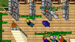 Canaron Fero on screen
