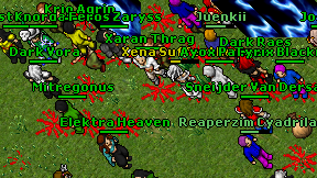 Elektra Heaven on screen