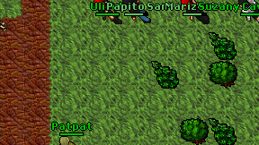 Papito San on screen