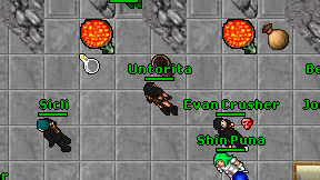 Untorita on screen