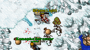 Brown Light on screen