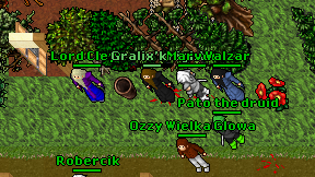 Gralix'knight on screen