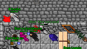 Oluf the second on screen