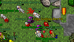 Forgo on screen