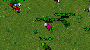 Hard Core aps on screen