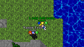 Lady Adraxus on screen