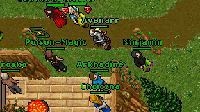 Arkhadine on screen