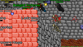 Lady blondyna on screen