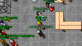 Arcur Knight on screen