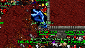 Larion'Solo on screen