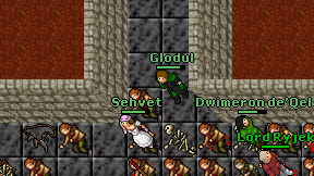 Glodul on screen