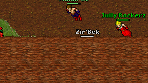 Zir'Bek on screen