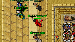 Dien'Greck on screen
