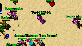 Swordinan on screen