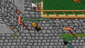 Alblorxus Alva on screen