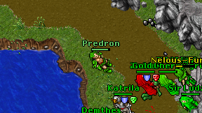 Predron on screen
