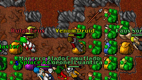 Venom Druid on screen