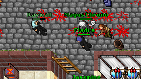 Fladra on screen