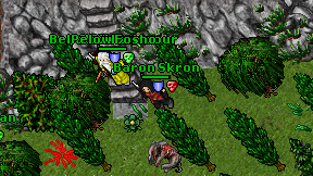 Baron Skron on screen