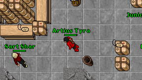 Artius Tyra on screen