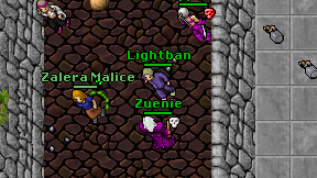 Lightban on screen