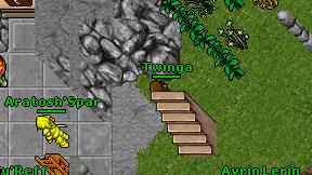 Twinga on screen