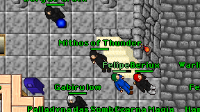 Mithos of Thunder on screen