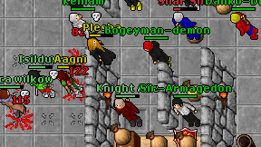 Bogeyman-demon on screen