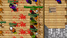 Dizaxe on screen