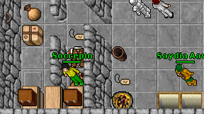 Soccepin on screen