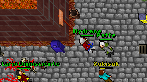 Hydrane on screen